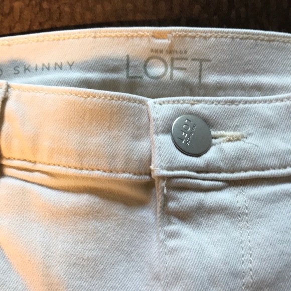 LOFT cream jeans - Picture 4 of 4